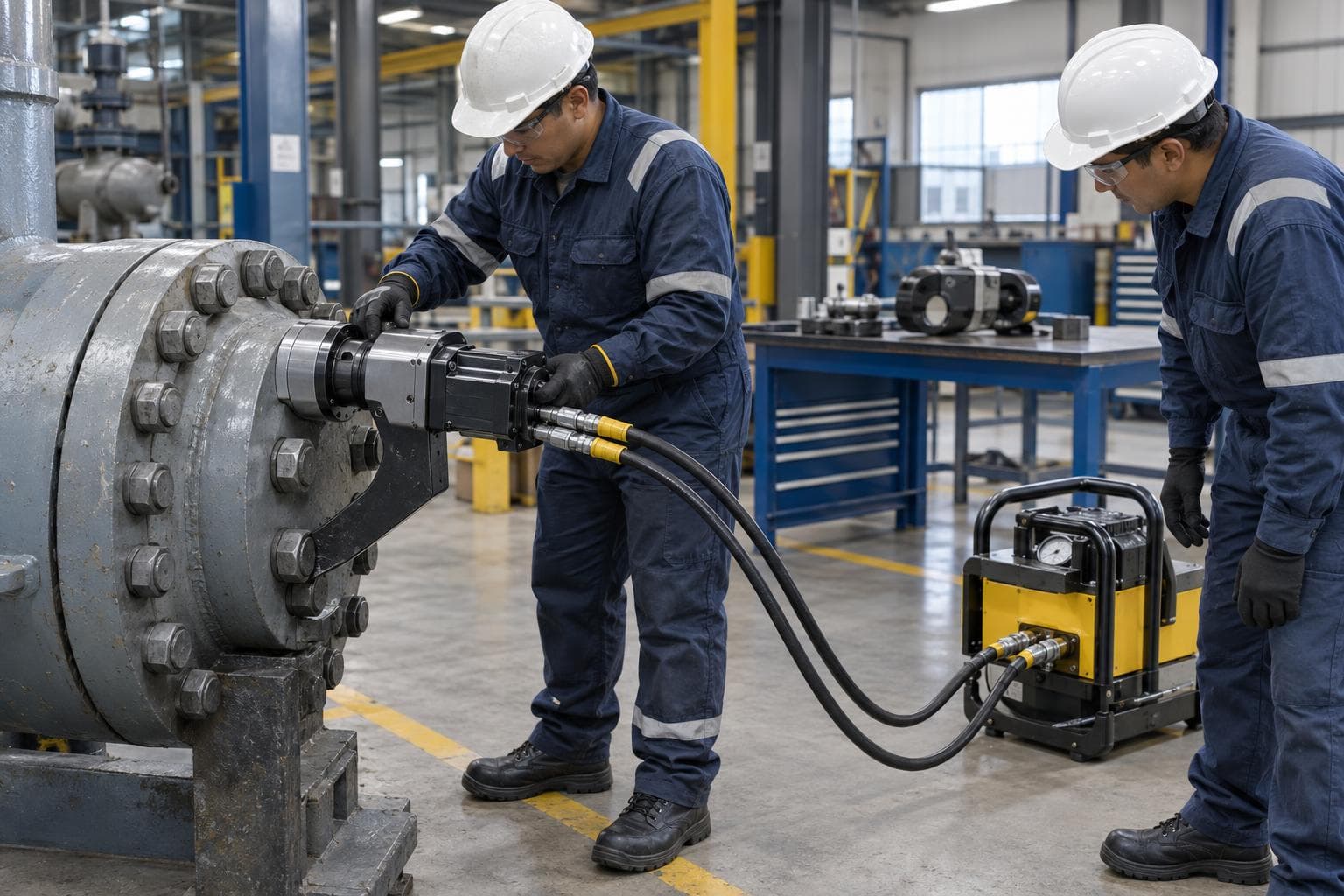 Chicago Pneumatic amplía su oferta de apriete controlado con nuevas llaves dinamométricas hidráulicas
