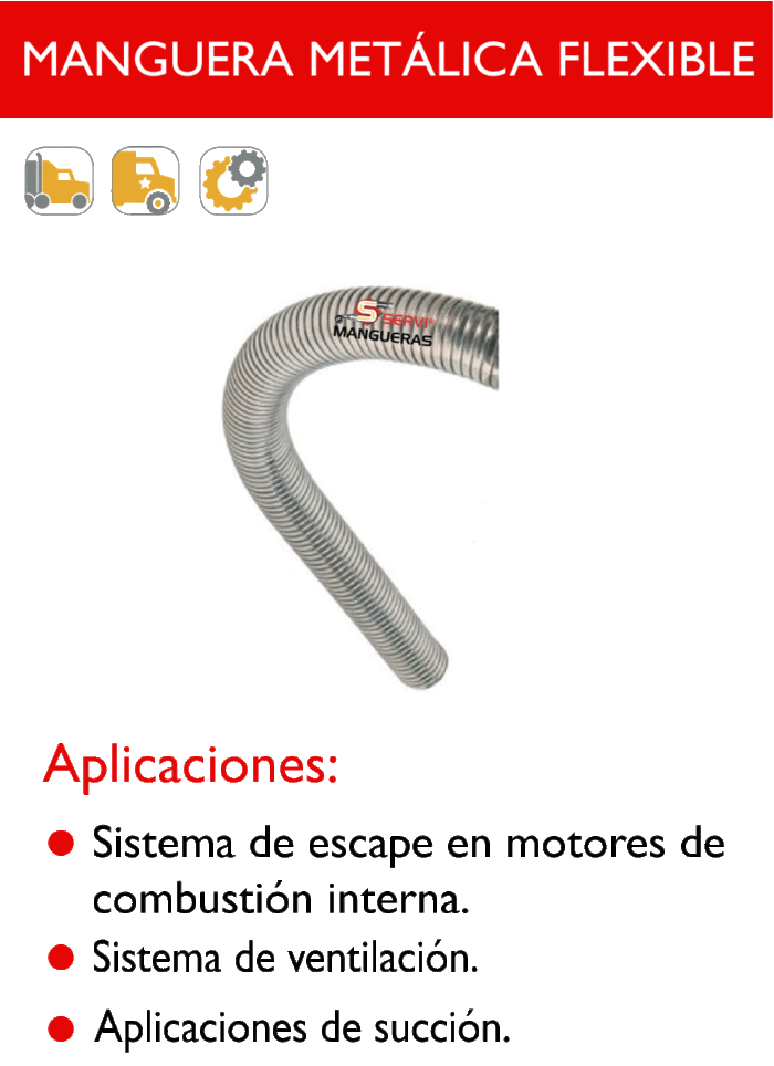 MANGUERA METÁLICA FLEXIBLE