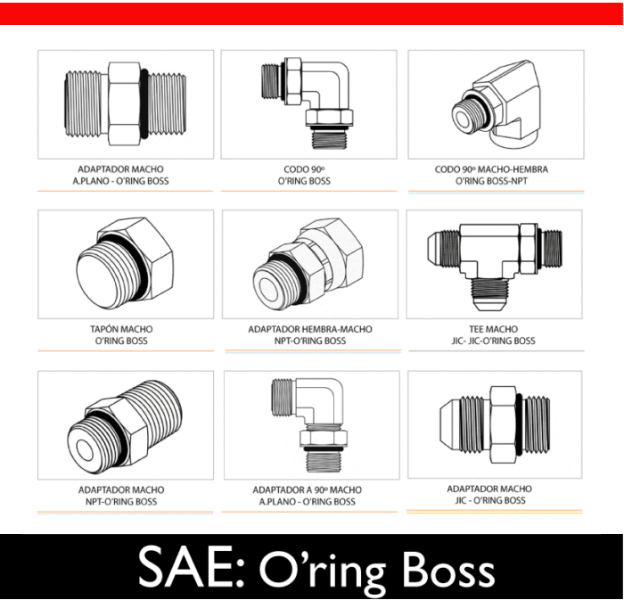 SAE: O’ring Boss