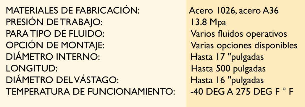 A CILINDROS TELESCÓPICOS DE SIMPLE Y DOBLE EFECTO – Servimangueras