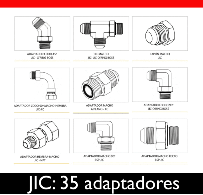 Adaptadores Hidráulicos